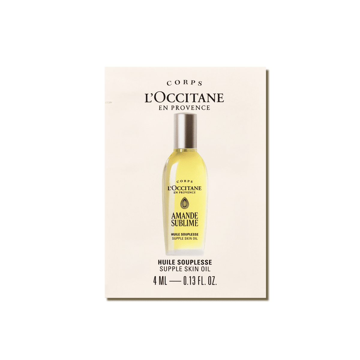 Mėginukas - migdolų stangrinamasis aliejus Sample L'Occitane