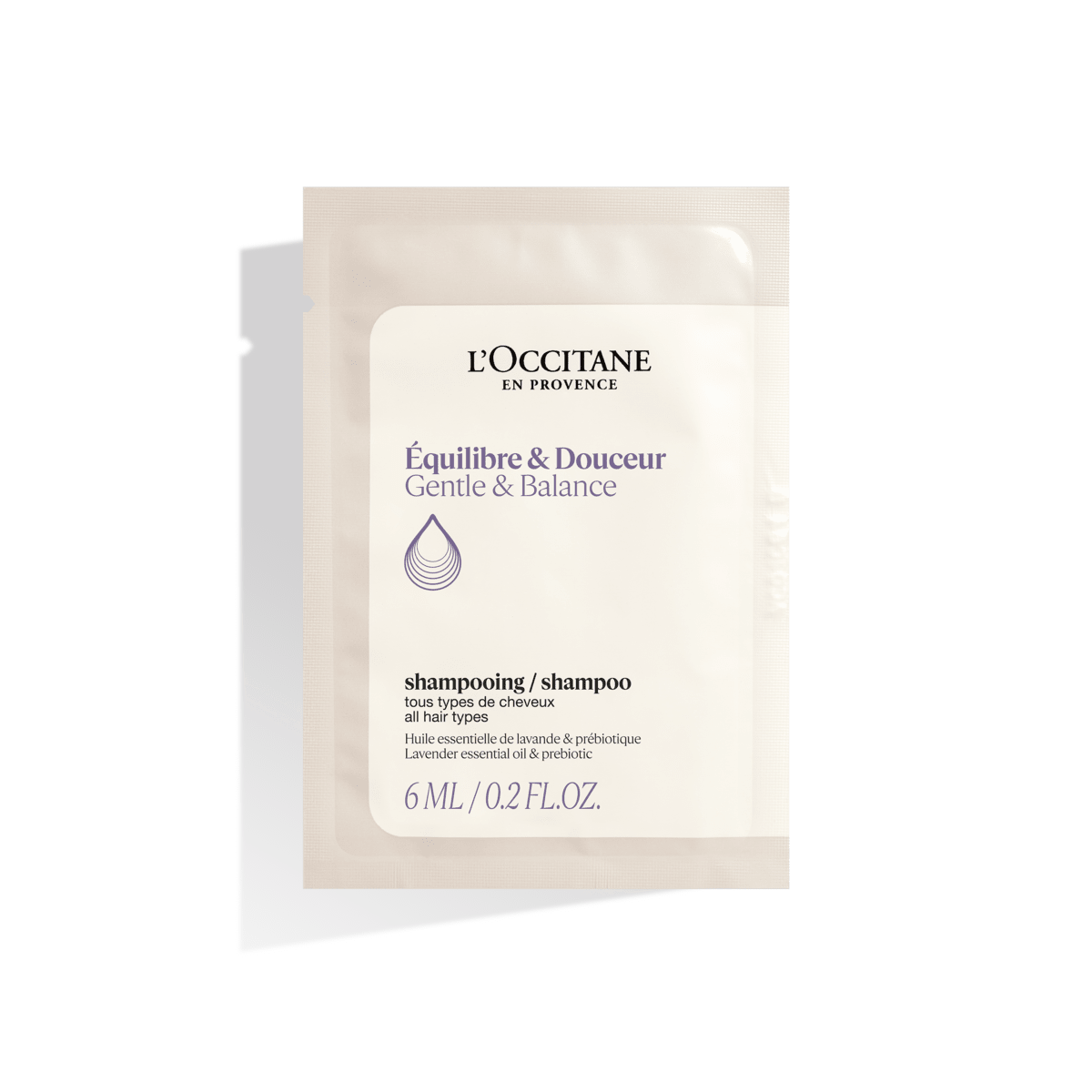 Mėginukas - švelniai subalansuojantis šampūnas Sample L'Occitane