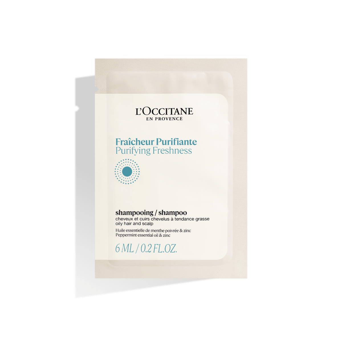 Mėginukas - gaivinamasis šampūnas Normal L'Occitane