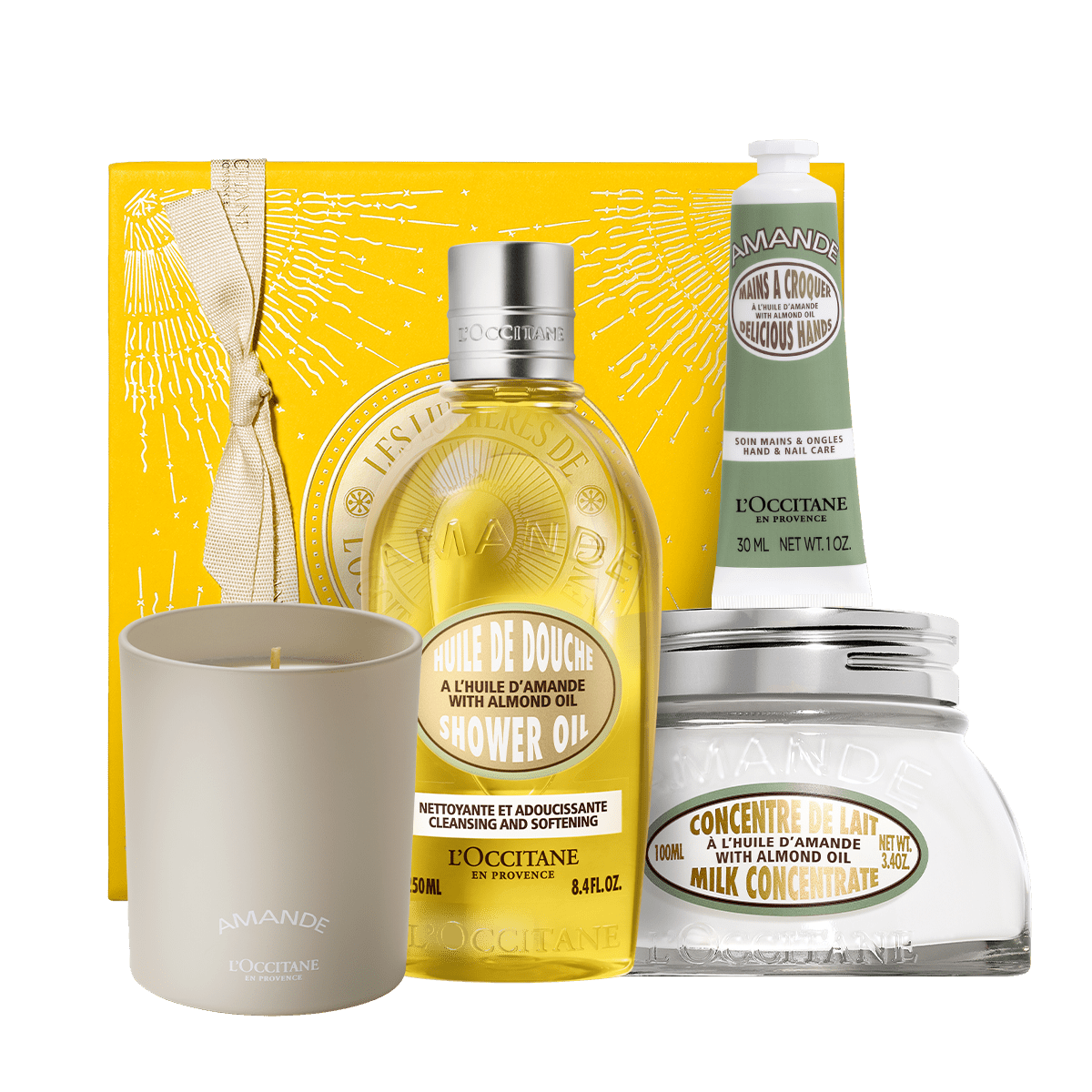 Kosmetikos rinkinys PRABANGUS MIGDOLŲ AROMATO RITUALAS L'Occitane Lietuva