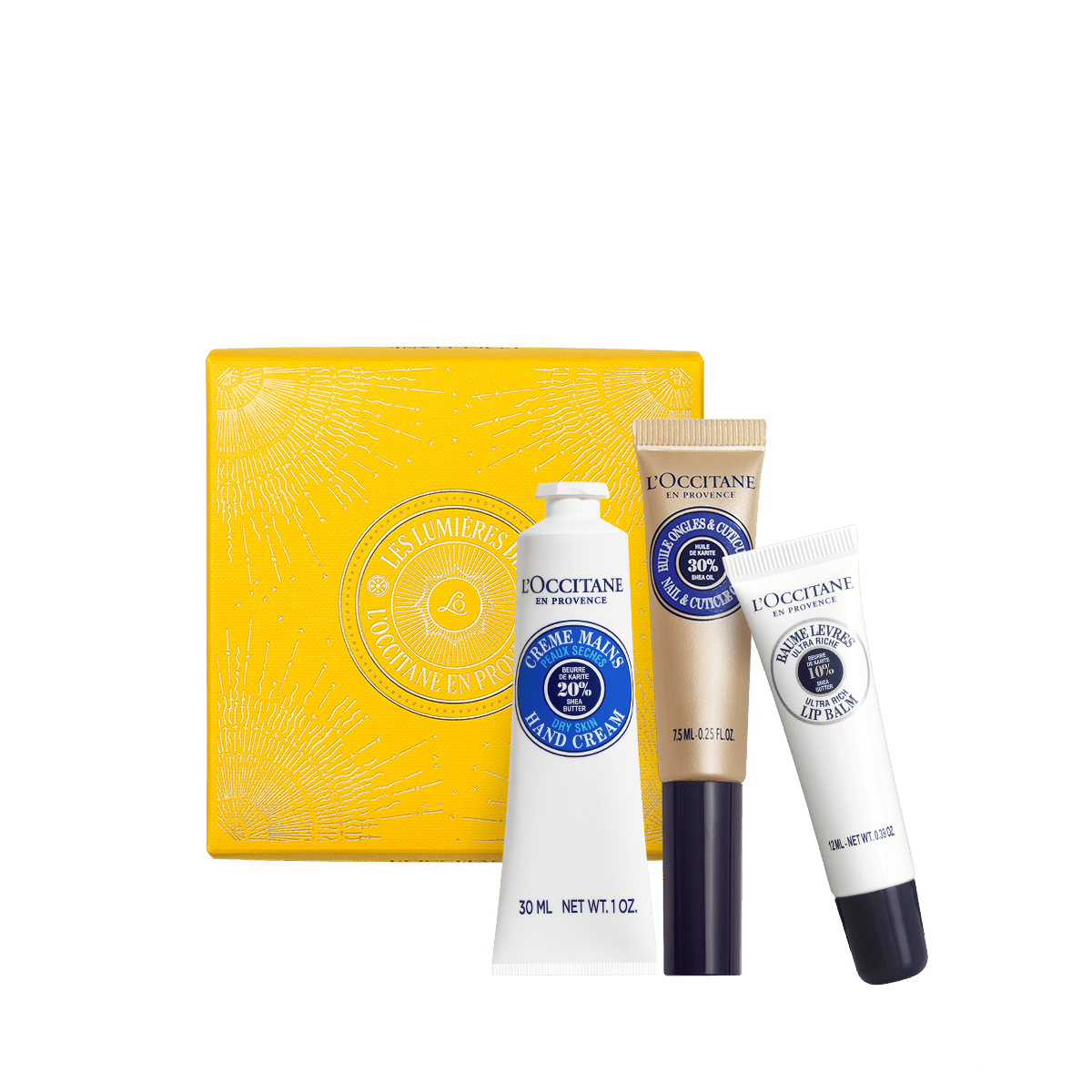 Rinkinys aksominei rankų odai STEBUKLŲ KALĖDOS L'Occitane Lietuva