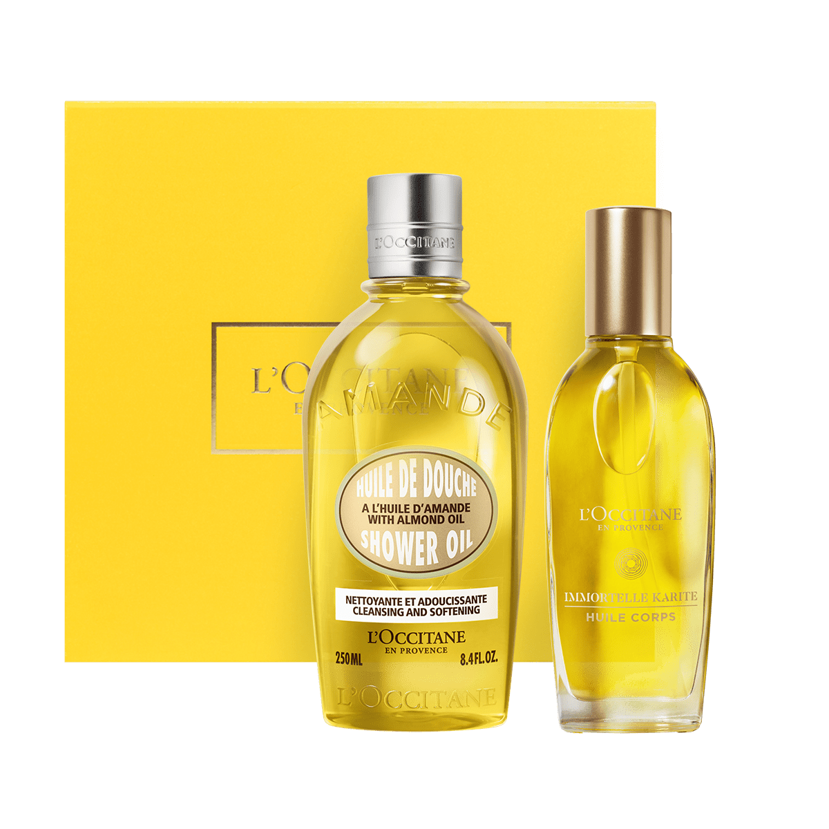 Kosmetikos rinkinys AUKSINĖ ODOS ŠILUMA L'Occitane Lietuva