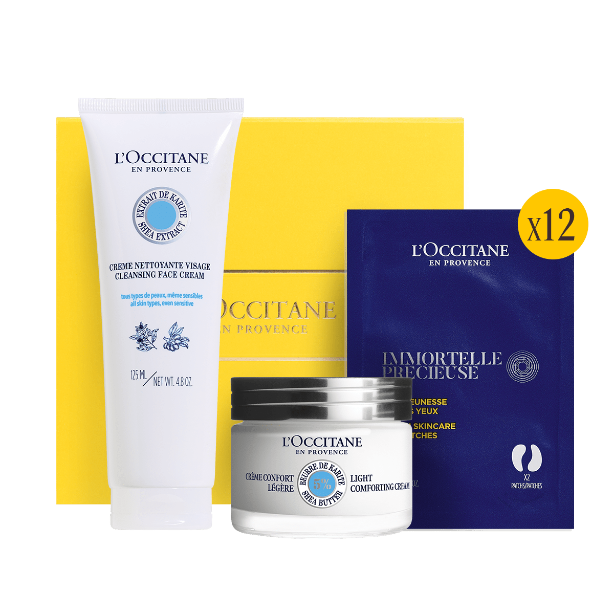 Veido odos priežiūros rinkinys ŽAISMINGAS ŽVILGSNIS L'Occitane Lietuva