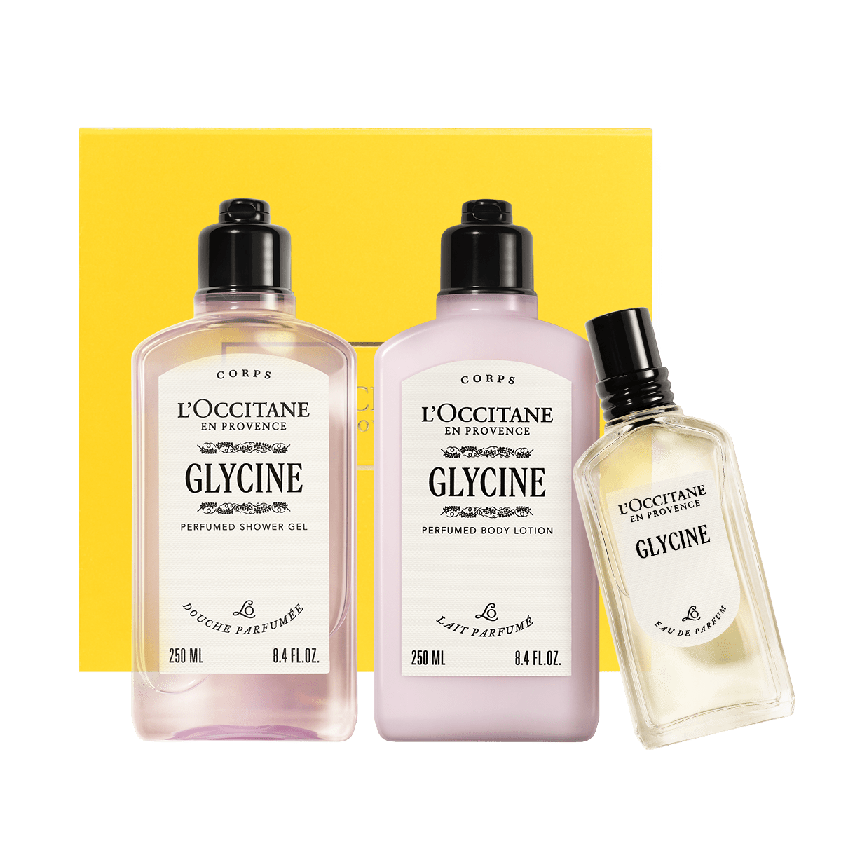 Rinkinys kūno odos priežiūrai LENGVUMAS IR ŽAVESYS L'Occitane Lietuva