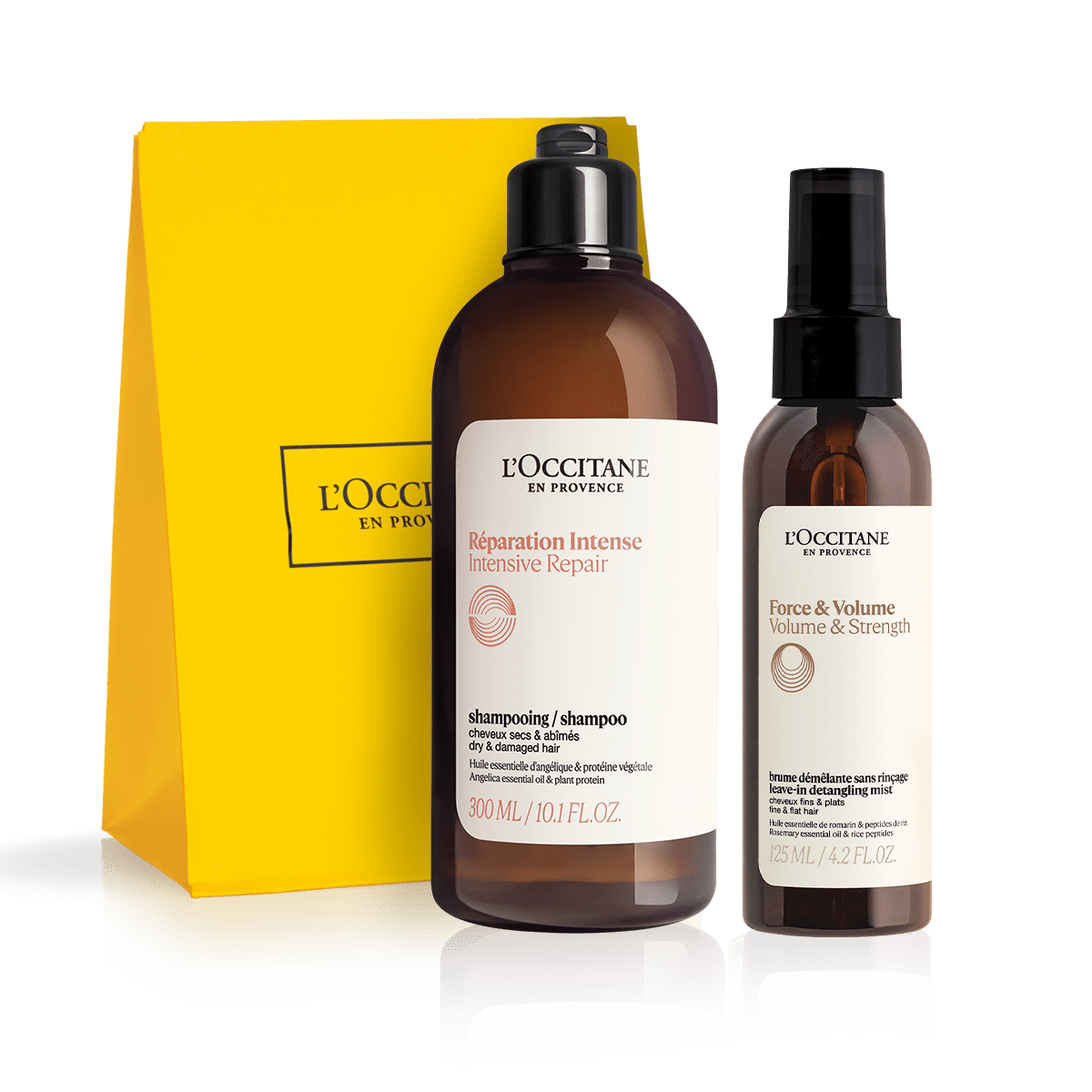 Kosmetikos rinkinys plaukų priežiūrai GAIVUMO ENERGIJA L'Occitane Lietuva