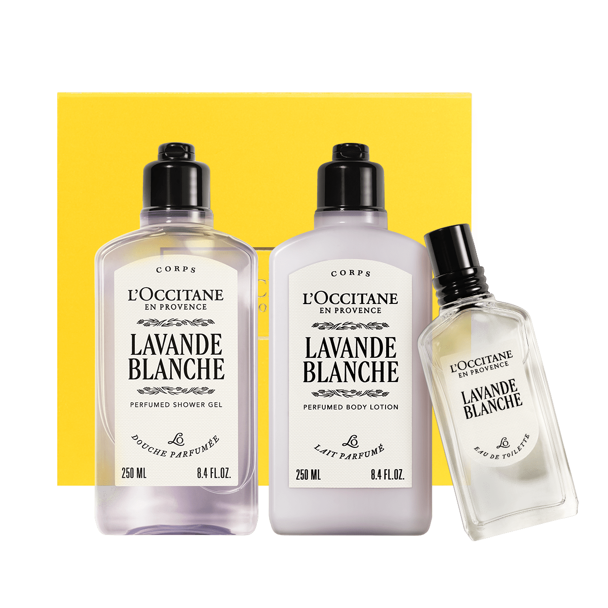 Kūno odos priežiūros rinkinys BALTOSIOS LEVANDOS KERAI L'Occitane Lietuva