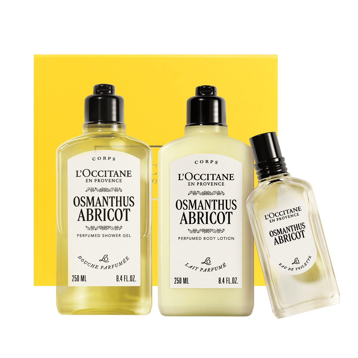 Kūno harmonija su OSMANTHUS ABRICOT kolekcija L'Occitane Lietuva