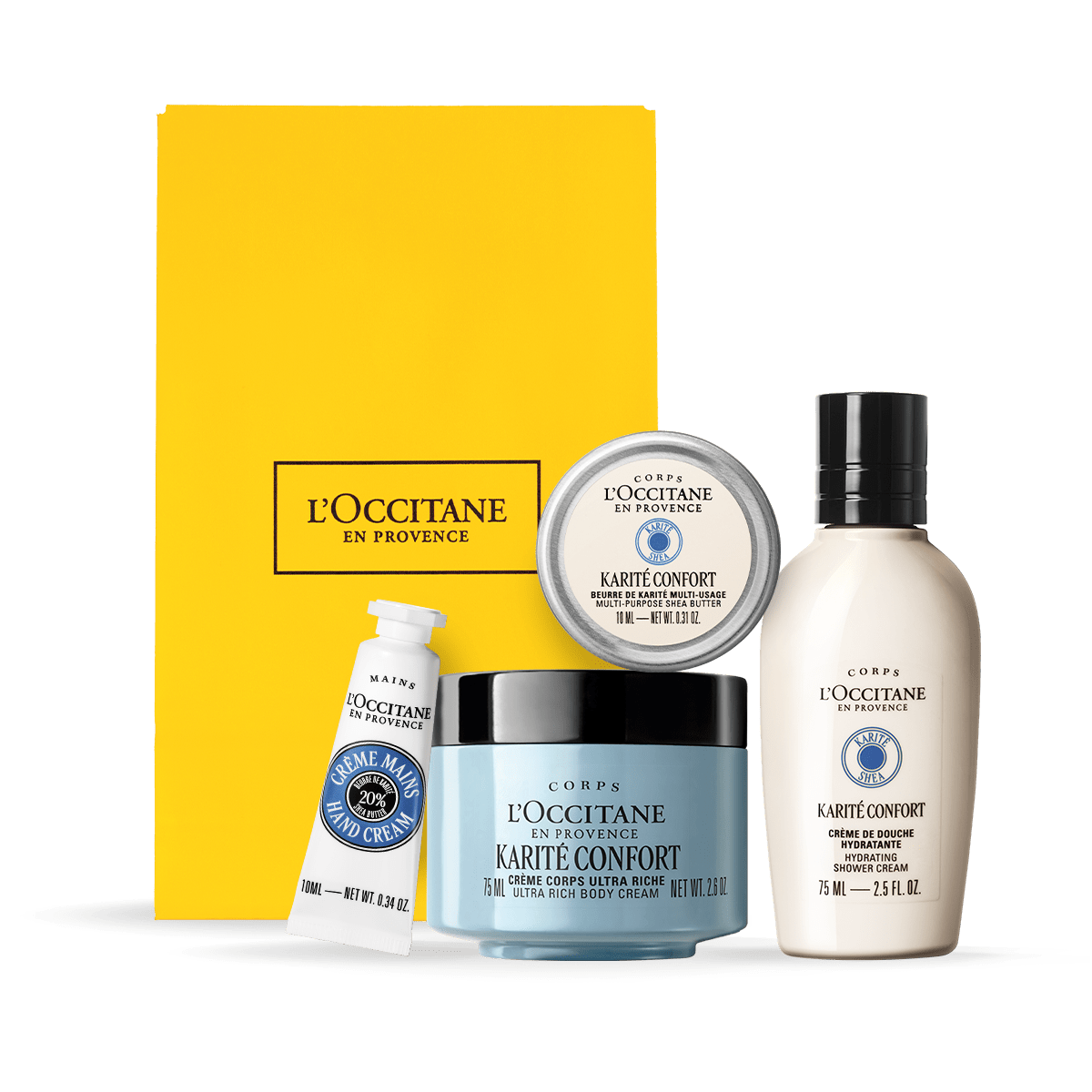 Kosmetikos rinkinys ODOS KOMFORTAS L'Occitane Lietuva