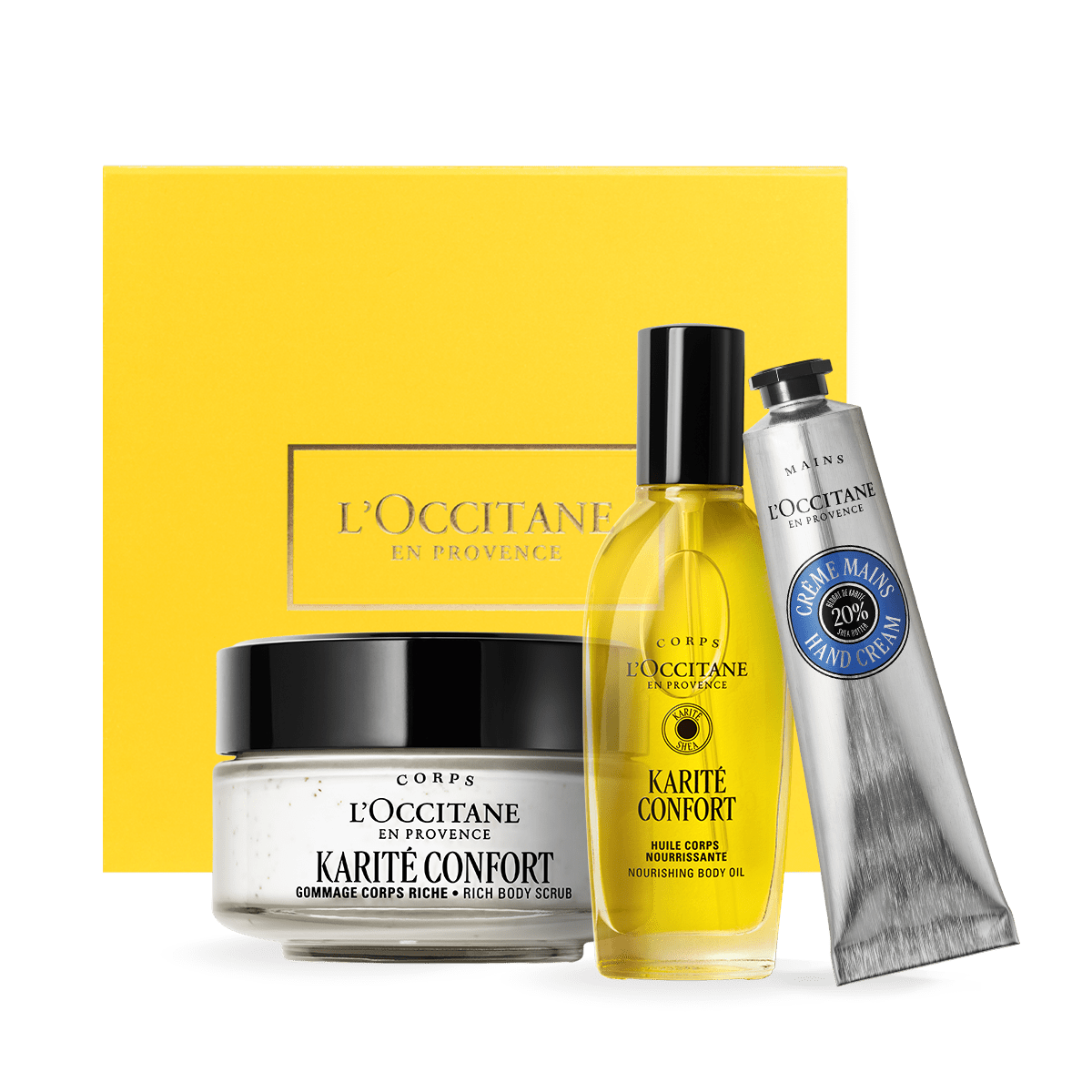 Kosmetikos rinkinys ŠILKINĖS ODOS PASLAPTIS L'Occitane Lietuva