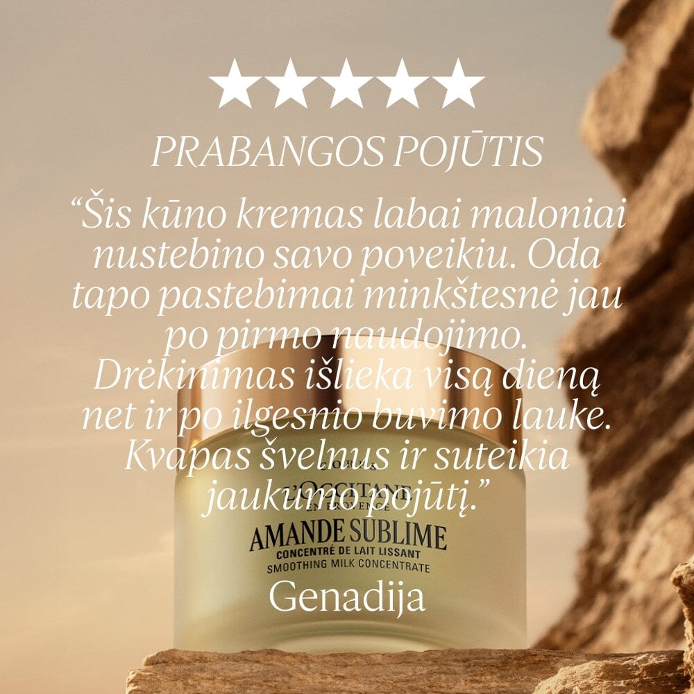 Migdolų (Amande) kūno kremas Normal L'Occitane