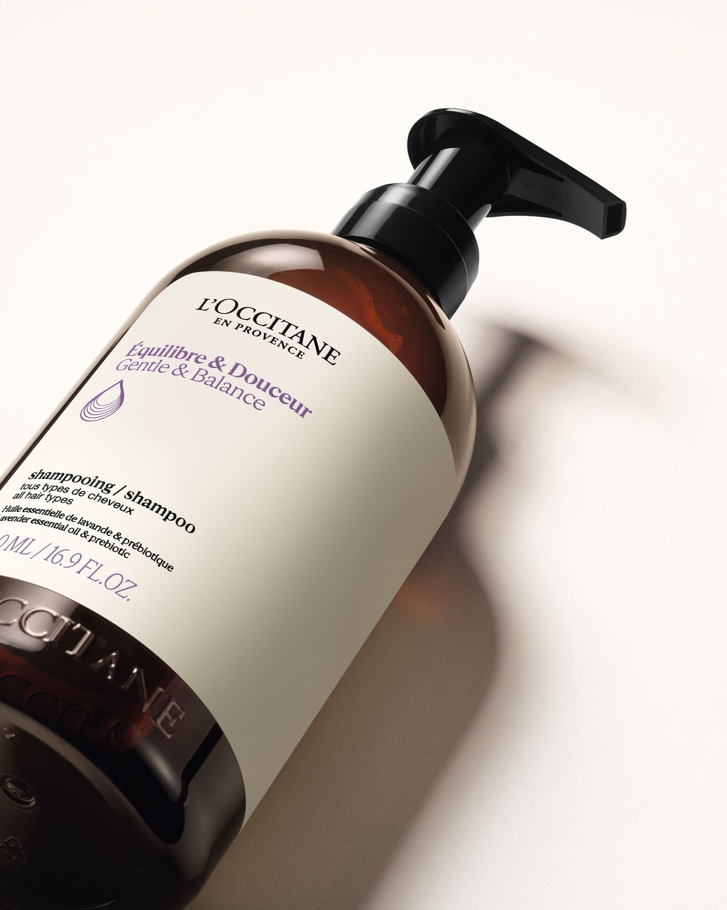 Švelnus subalansuojantis plaukų šampūnas Normal L'Occitane