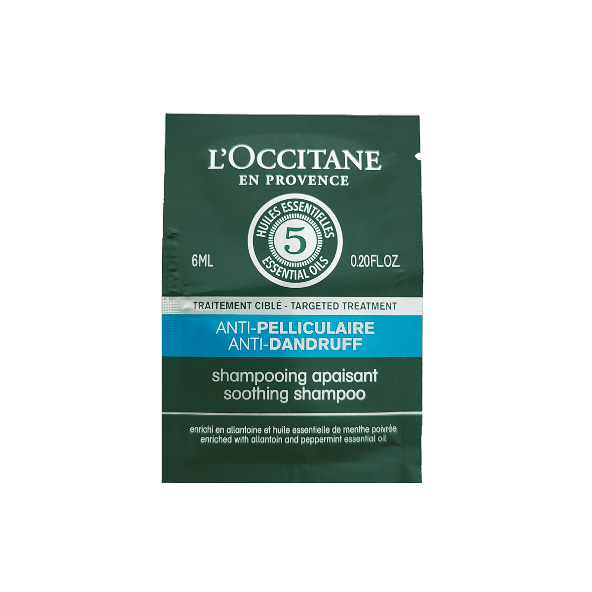 Mėginukas - šampūnas nuo pleiskanų