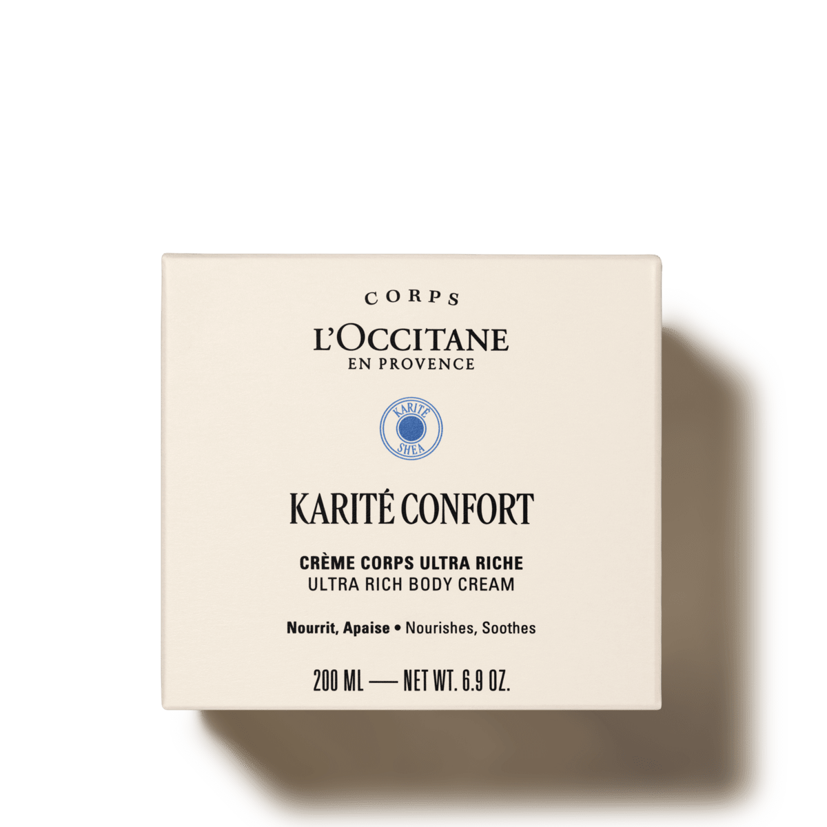 Taukmedžių maitinamasis kūno kremas Normal L'Occitane