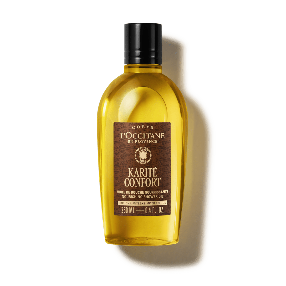 Taukmedžių (Karité) maitinamasis dušo aliejus L'Occitane Lietuva