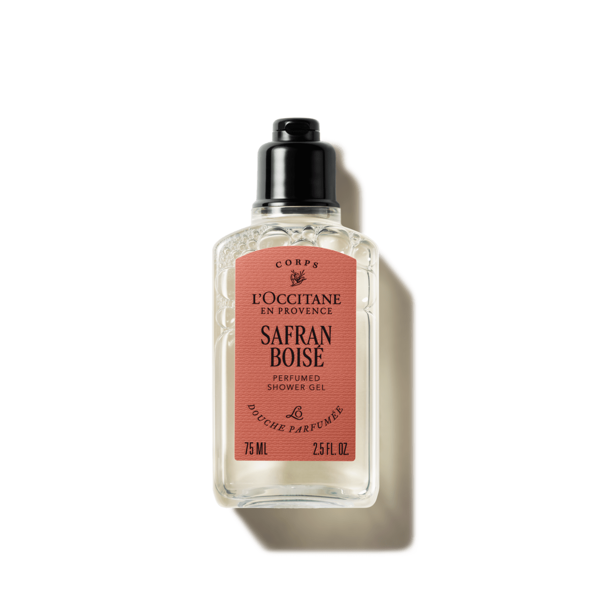 Parfumuota dušo želė „Safran Boisé“ Normal L'Occitane