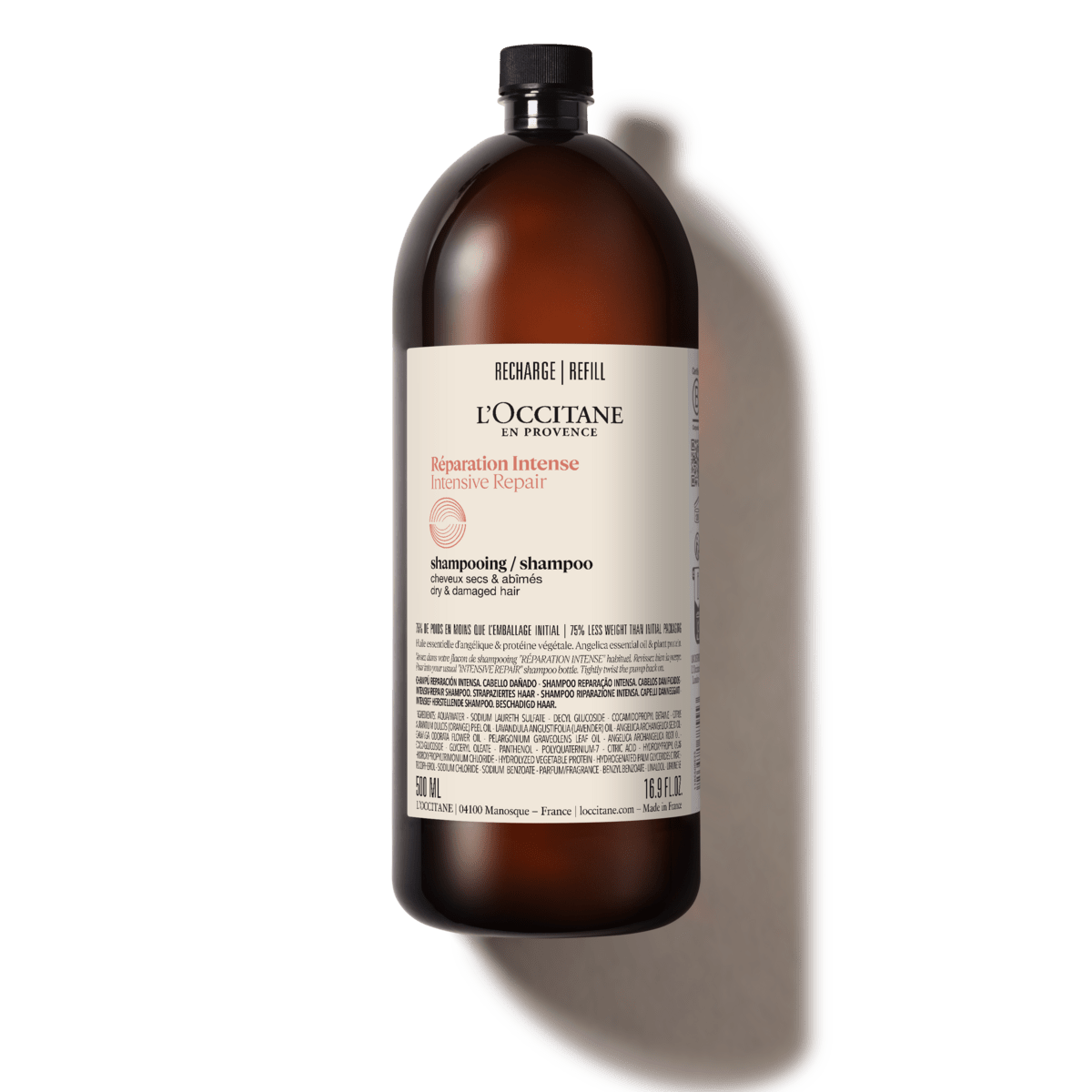 Atstatomojo šampūno papildymas Normal L'Occitane