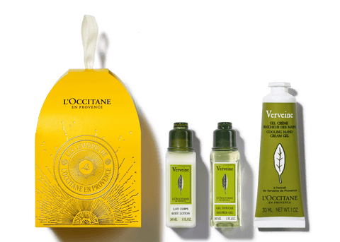 Dovana iš Provanso su verbenų produktais L'Occitane