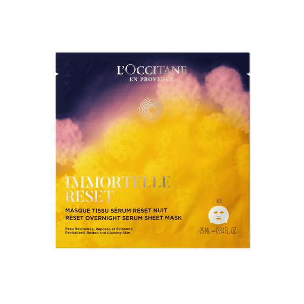 Lakštinė veido kaukė RESET L'Occitane