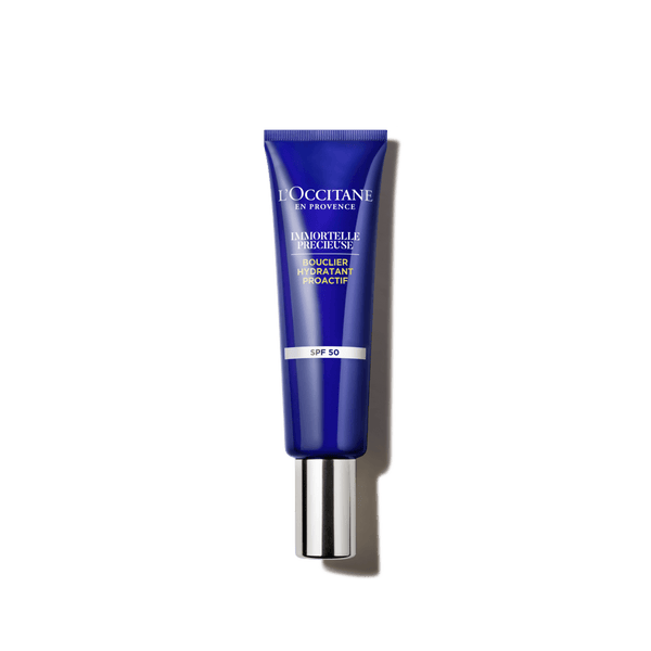 Šlamučių UV apsauginis kremas SPF50 „Précieuse“ Normal L'Occitane