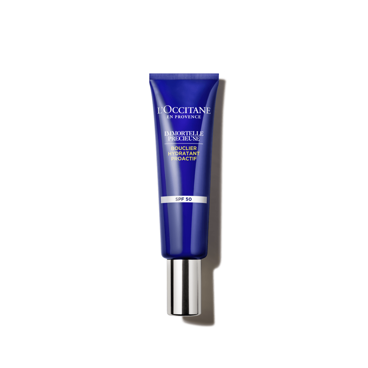 Šlamučių UV apsauginis kremas SPF50 „Précieuse“ Normal L'Occitane