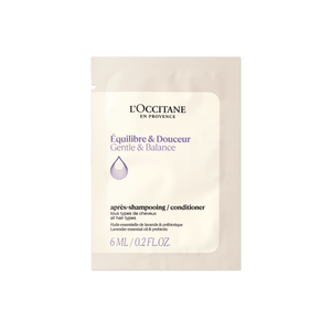 Mėginukas - švelniai subalansuojantis kondicionierius 6ml Sample L'Occitane