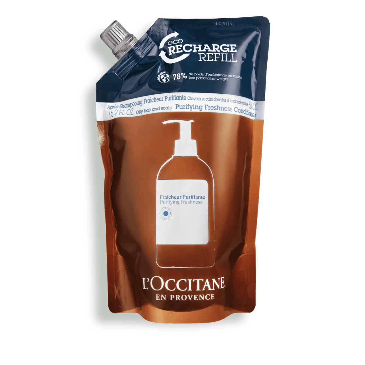 Gaivinamojo plaukų kondicionierius papildymas Refill L'Occitane