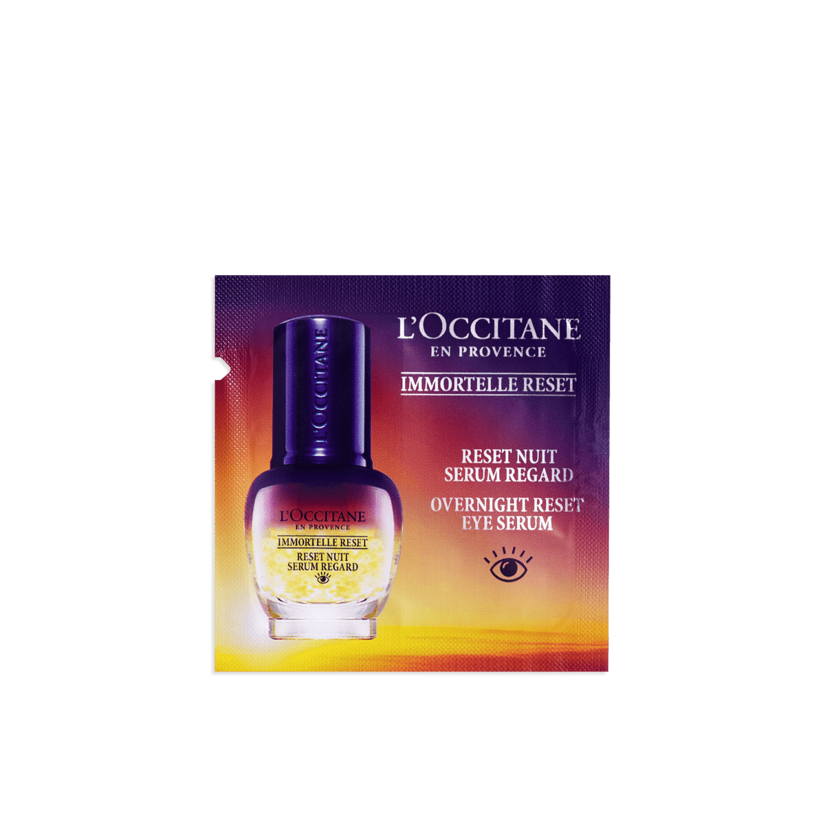 Mėginukas - šlamučių „Overnight Reset EYE Serum“ Sample L'Occitane