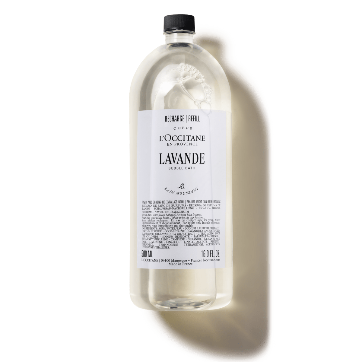 Lavande foaming bath refill
