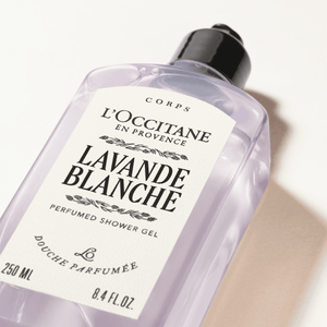 Lavande Blanche perfumed shower gel