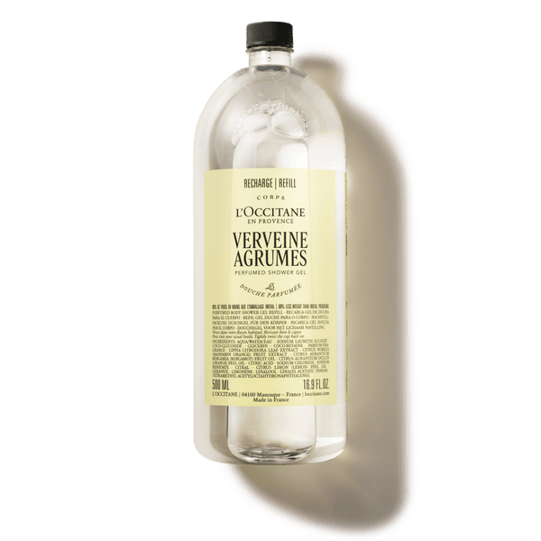 Verveine Agrumes perfumed shower gel refill