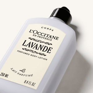 Lavande perfumed body lotion