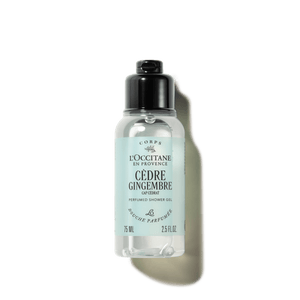 Cèdre Gingembre perfumed shower gel