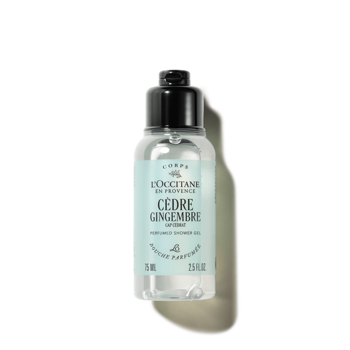 Cèdre Gingembre perfumed shower gel