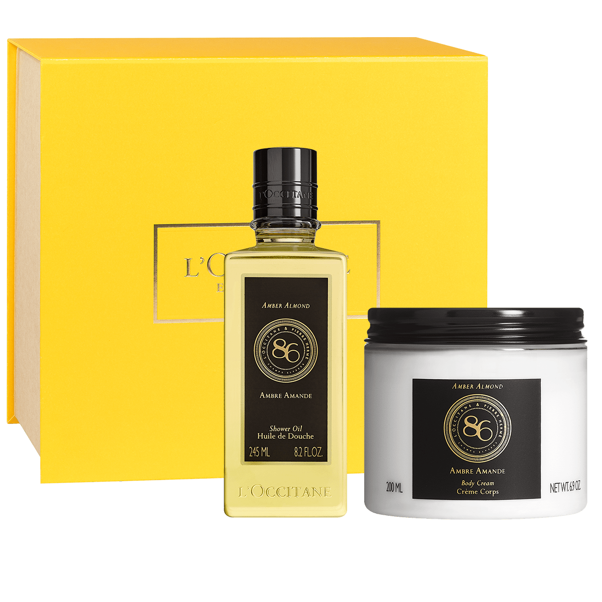 Prabangaus aromato kūno priežiūros rinkinys „Amber Almond“ L'Occitane Lietuva