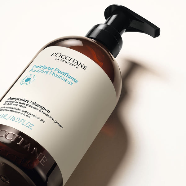 Gaivinamasis plaukų šampūnas Normal L'Occitane
