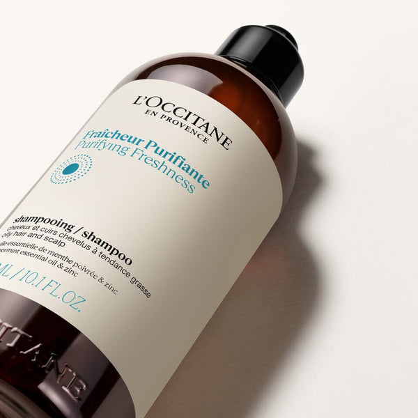 Gaivinamasis plaukų šampūnas Normal L'Occitane