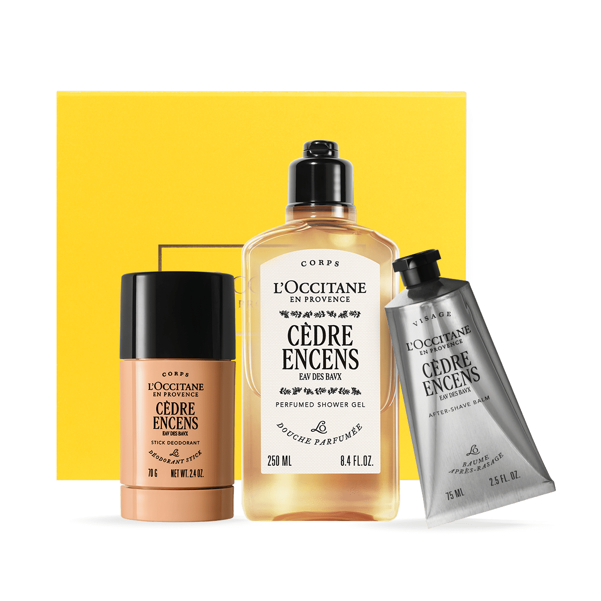 Kosmetikos rinkinys RAFINUOTAS TRIO VYRAMS L'Occitane Lietuva