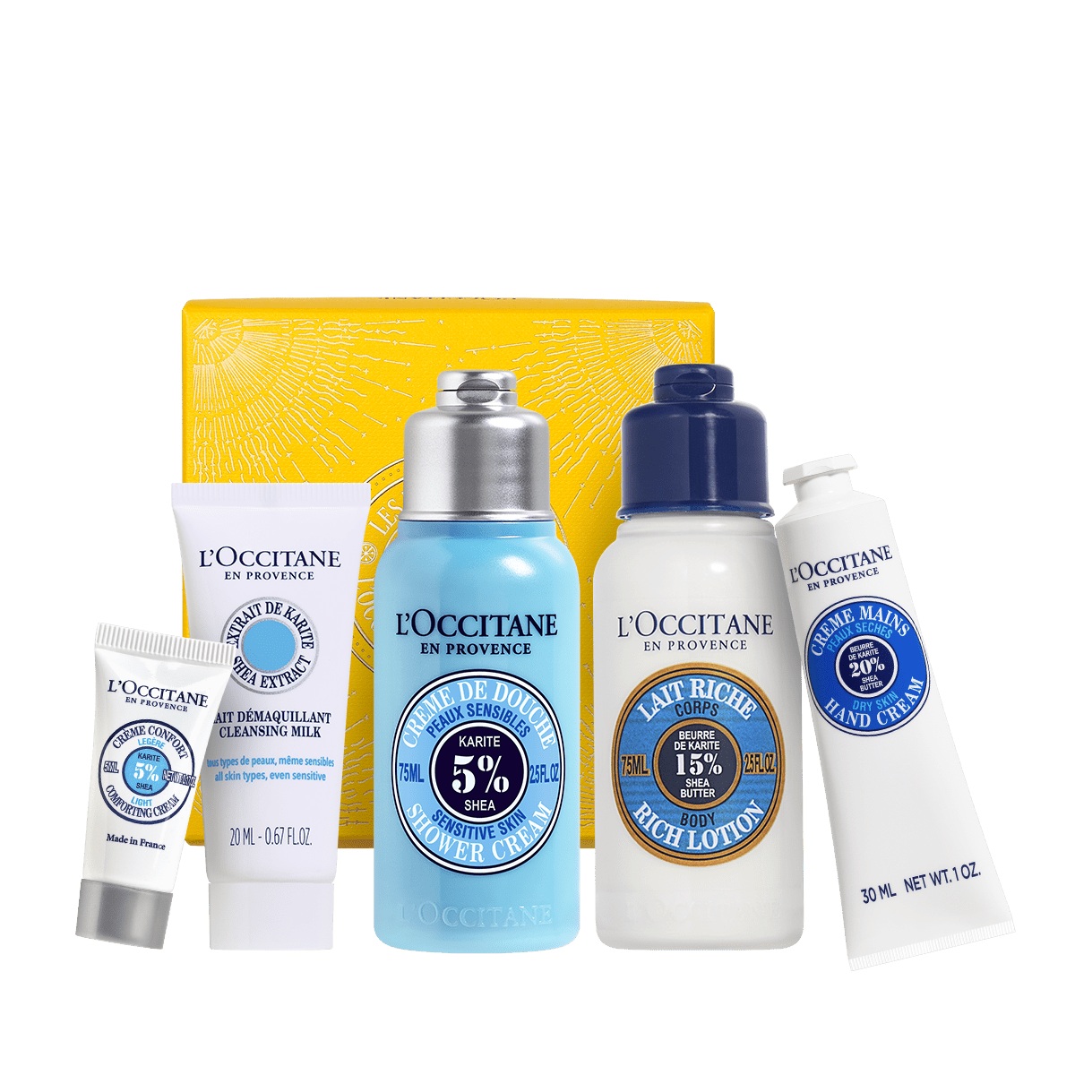 Kosmetikos rinkinys YPATINGA KŪNO ODOS PRIEŽIŪRA SU TAUKMEDŽIO KOLEKCIJA L'Occitane Lietuva