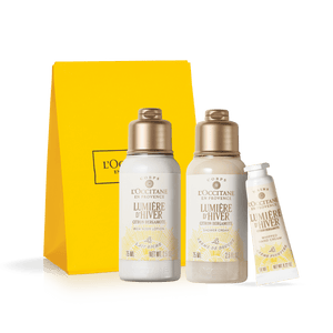 Atradimų rinkinys su LUMIERE D'HIVER kolekcija L'Occitane Lietuva