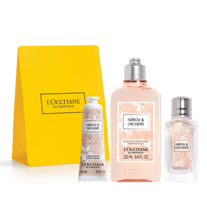 Rinkinys malonioms akimirkoms „Neroli & Orchidee“ L'Occitane Lietuva