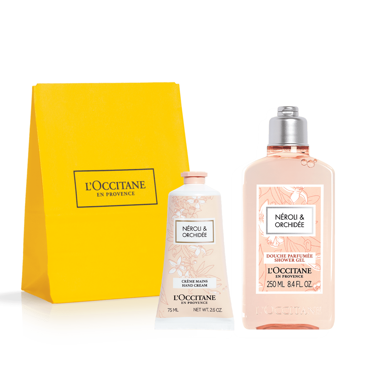 „Neroli & Orchidee“ kolekcijos duetas L'Occitane Lietuva