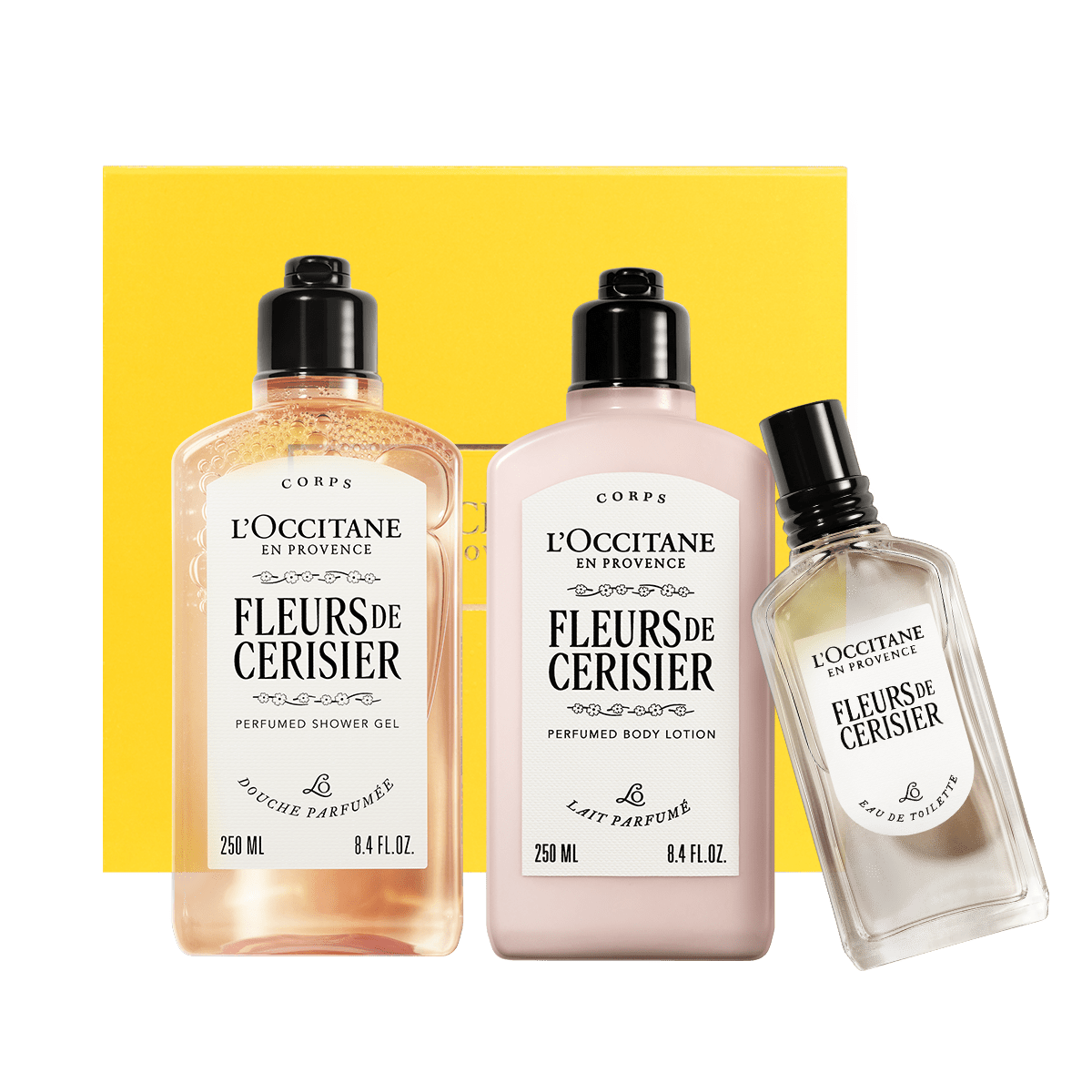 Prabangus kūno priežiūros rinkinys PRISIRPUSI VYŠNIA L'Occitane Lietuva