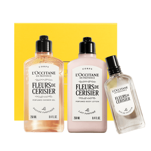 Prabangus kūno priežiūros rinkinys PRISIRPUSI VYŠNIA L'Occitane Lietuva