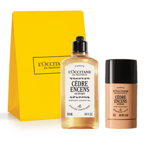 Pieštukinio dezodoranto ir dušo želės duetas jūsų kūno odos priežiūrai L'Occitane Lietuva