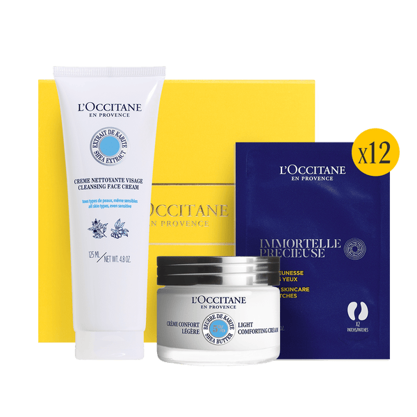 Veido odos priežiūros rinkinys ŽAISMINGAS ŽVILGSNIS L'Occitane Lietuva