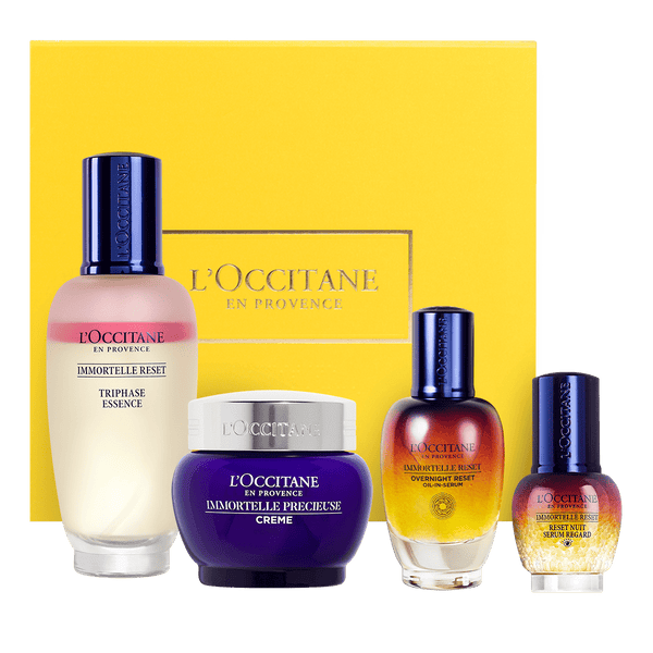 Veido priežiūros rinkinys YPATINGAS DĖMESYS ODOS SPINDĖJIMUI L'Occitane Lietuva