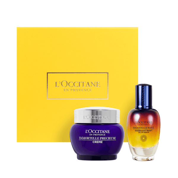 Prabangus veido priežiūros rinkinys ŠVYTINTI VEIDO ODA L'Occitane Lietuva