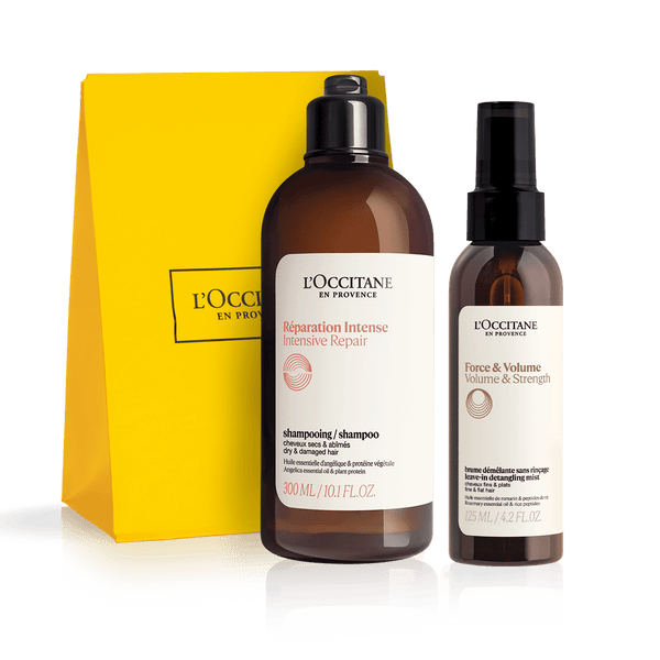 Kosmetikos rinkinys plaukų priežiūrai GAIVUMO ENERGIJA L'Occitane Lietuva