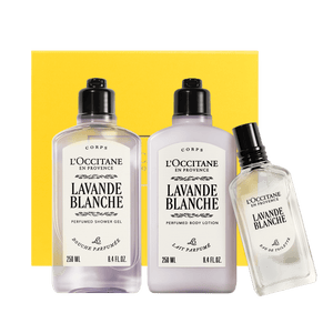 Kūno odos priežiūros rinkinys BALTOSIOS LEVANDOS KERAI L'Occitane Lietuva