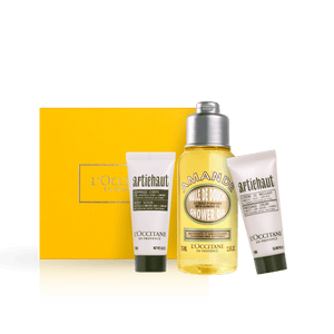 Rinkinys ypatingam kūno odos ritualui AKSOMINĖ ODA L'Occitane Lietuva